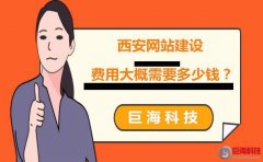 西安網(wǎng)站建設費用大概需要多少錢?